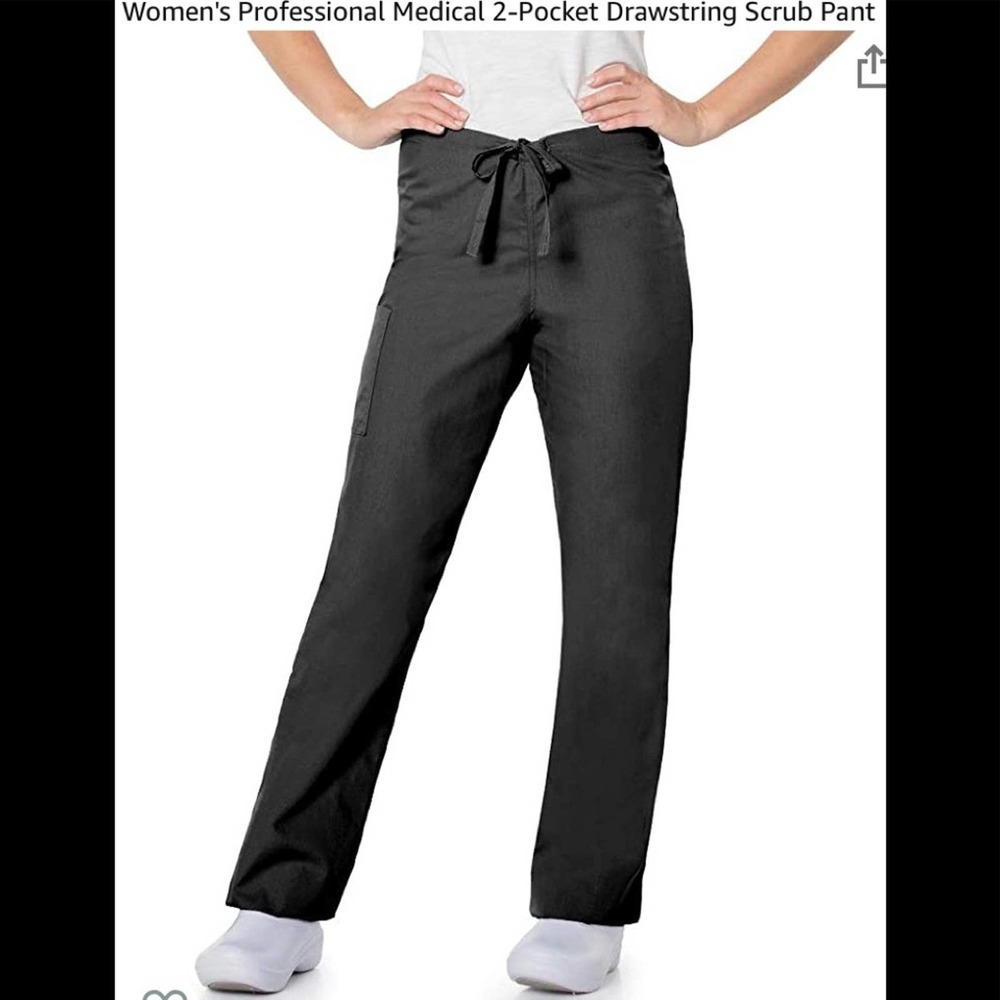 🤩Landau Scrubzone Black Pants XSP👩🏻‍🔬